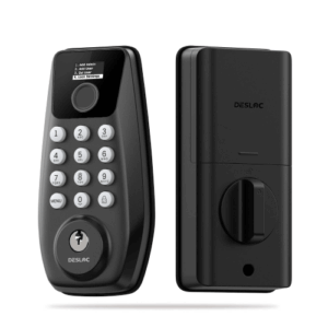 DESLOC C110-W Keypad Door Lock with Fingerprint & Touchscreen