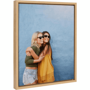 Kate and Laurel Custom Printed Framed Canvas Wall Art