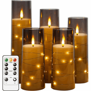 kakoya Flameless LED Candles with Timer